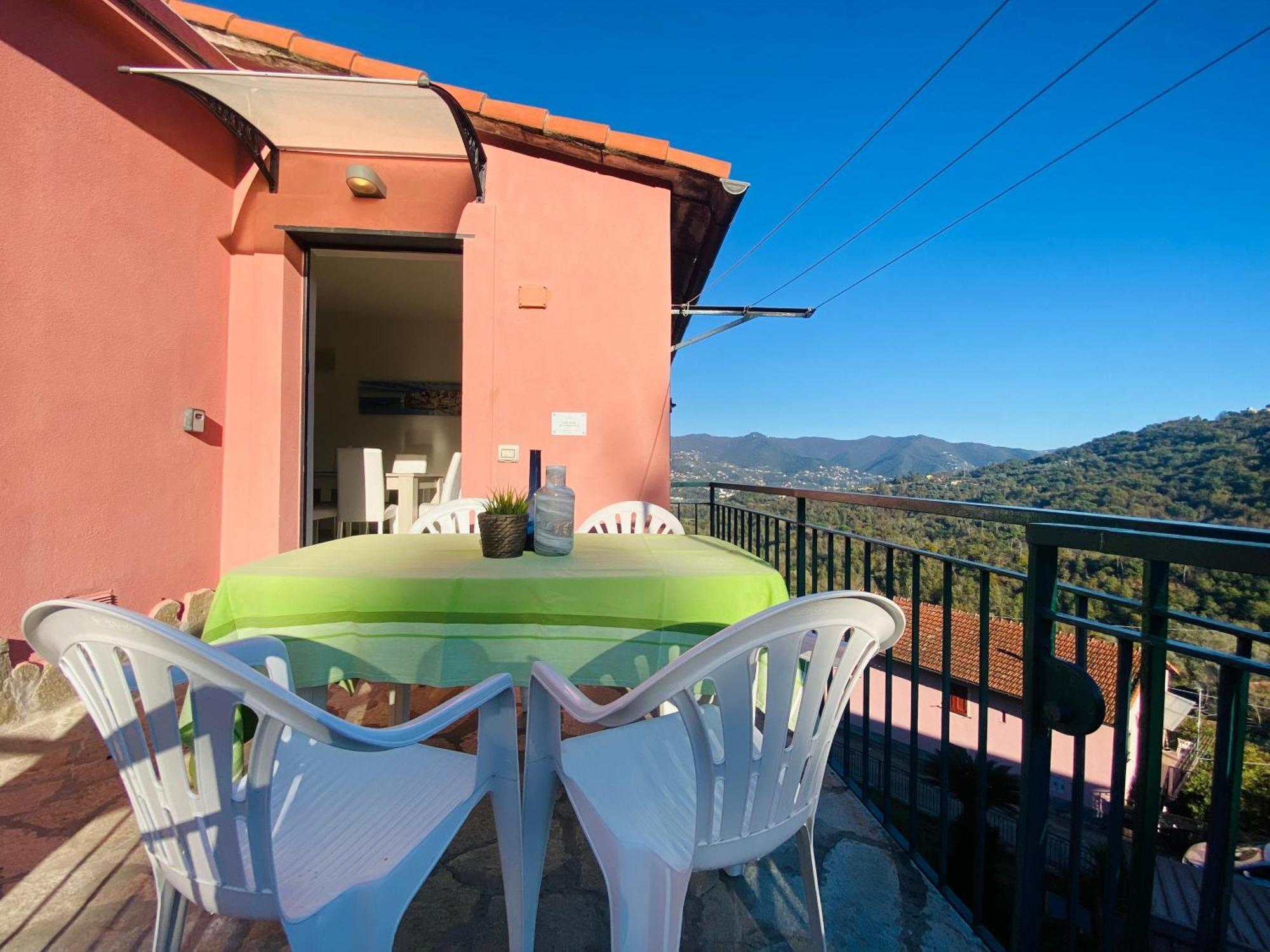 Alla Casa Rosa, Peaceful Apartment Surrounded By Greenery With Free Parking, Wifi & Air Conditioning Рапалло Экстерьер фото